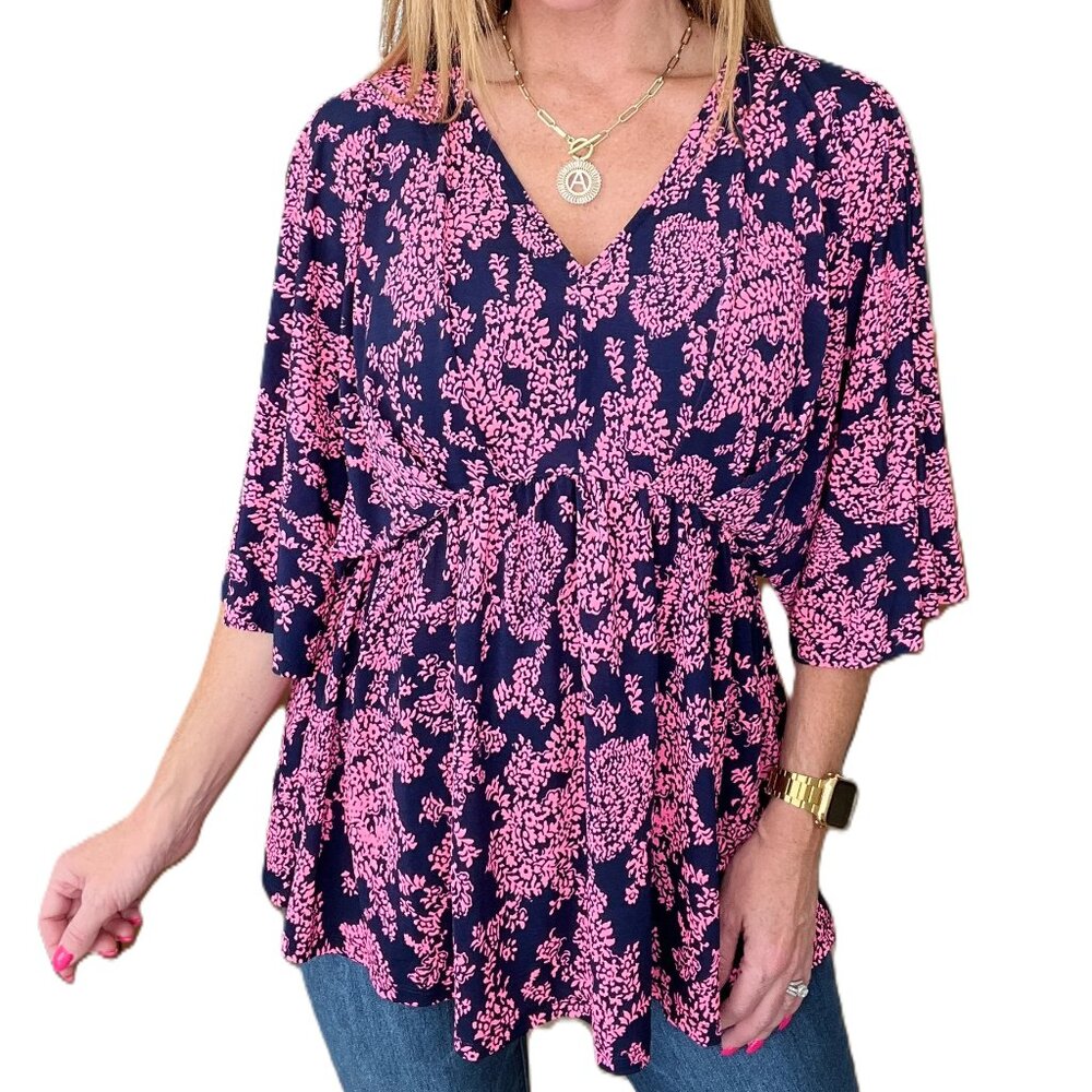 Dear Scarlet Dearest Dreamer Peplum Top